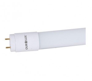 LAMPADA SUPER LED TUBULAR 9W (20) BRANCA 20250 OUROLUX