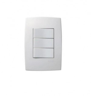 INTERRUPTOR 3 PARALELOS 613106 PIAL PLUS