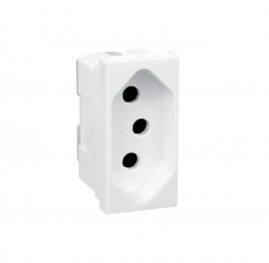 MODULO TOMADA 2P+T 20 AMP 615060 PIAL PLUS