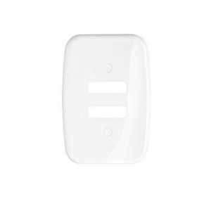 PRM 04112 PLACA 4 X 2 1+1 POSTO SCHNEIDER