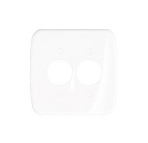 PRM 04554 PLACA 4X4 1 REDONDO + 1 REDONDO SCHNEIDER