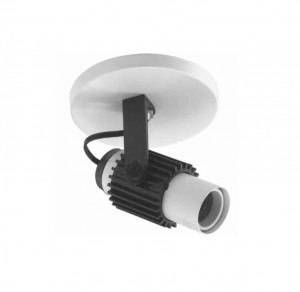 SPOT BRANCO PARA 1 LAMPADA