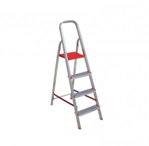 ESCADA DE ALUMINIO 4 DEGRAUS