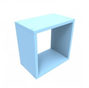 CUBO MODULAR 28.5 X 28.5 X 17.5 CM AZUL 637