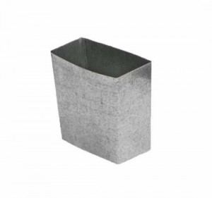 BOCAL QUADRADO GALVANIZADO