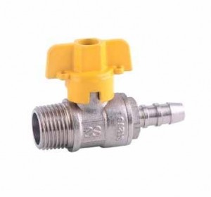 VALVULA ESFERA PARA GAS 785  1/2 X 10 MM WOG