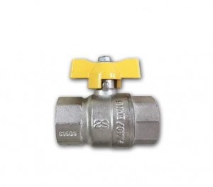 VALVULA ESFERA PARA GAS 068 BORBOLETA 1/2 WOG