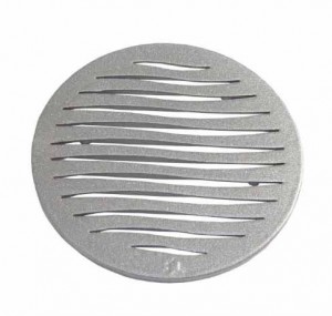 GRELHA ALUMINIO 150MM REDONDA