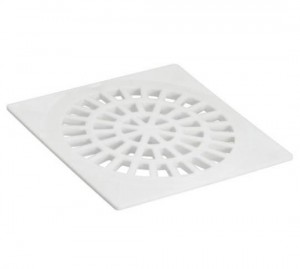 GRELHA BRANCA 150 MM QUADRADA DACUNHA