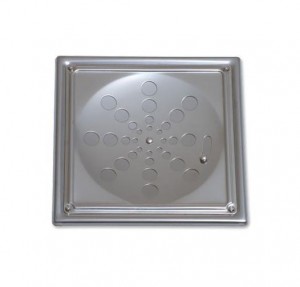 GRELHA QUADRADA COM CAIXA 10 CM 006 P ESTILMAX