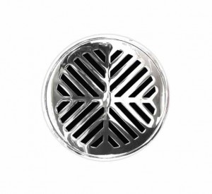 CONJUNTO GRELHA PARA GRELHA REDONDA 10 CM - POLIDO