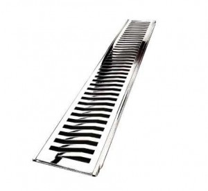 CONJUNTO GRELHA PARA GRELHA 15 X 30 LEVE POLIDO