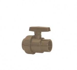 REGISTRO DE ESFERA 1/2 PVC COM UNIAO ROSCAVEL AMANCO