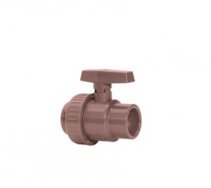 REGISTRO DE ESFERA 1 PVC COM UNIAO SOLDAVEL AMANCO