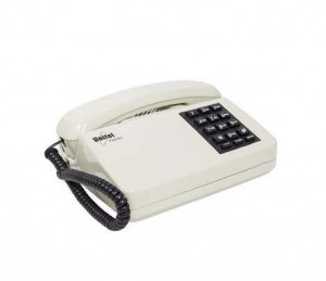 TELEFONE PADRAO MARFIM COM CHAVE UNITEL
