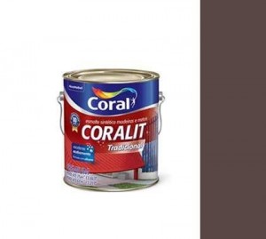 ESMALTE ACETINADO MARROM BARROCO CORAL