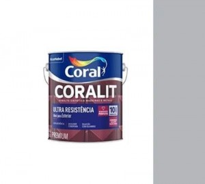 ESMALTE SINTETICO ALTO BRILHO PLATINA CORALIT