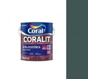 ESMALTE SINTETICO ALTO BRILHO VERDE COLONIAL CORALIT