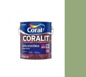 ESMALTE SINTETICO ALTO BRILHO VERDE NILO CORALIT