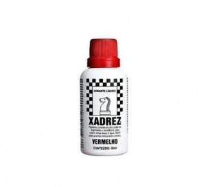 CORANTE LIQUIDO VERMELHO 50 ML