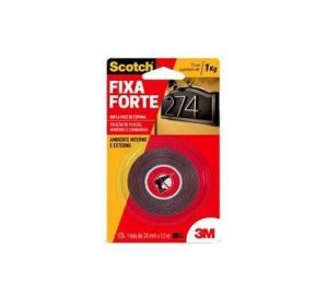 FITA DUPLA FACE EXTERNA 24 MM X1.5 MTS 4411 3M