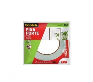 FITA DUPLA FACE 19 MM X 10 METROS 109 3M