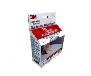 FITA ANTIDERRAPANTE TRANSPARENTE BANHEIRO 3 M
