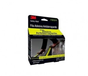 FITA ANTIDERRAPANTE LUMINOSA NEON 3M