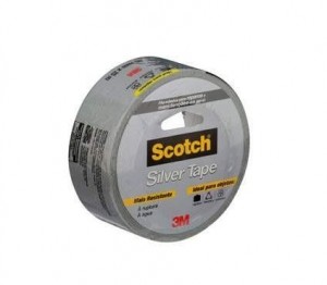 FITA SILVER TAPE CINZA 45 MM X 5 MTS 3M