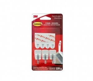 GANCHO ADESIVO PARA UTENSILIO COMMAND 3M