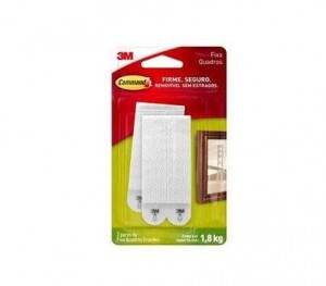 FECHO COMMAND BRANCO GRANDE 3M