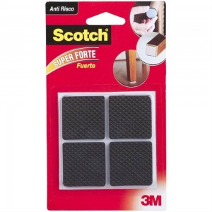 ANTI RISCO QUADRADO PRETO GG 3M