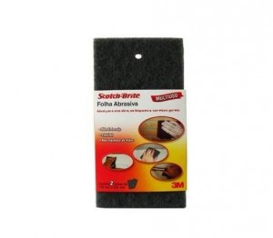 FOLHA ABRASIVA GROSSA SCOTCH-BRITE