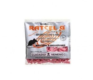 VENENO PARA RATO RATCEL GRANULADO 25 G