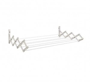 VARAL SANFONADO DE PAREDE 80 CM SECALUX